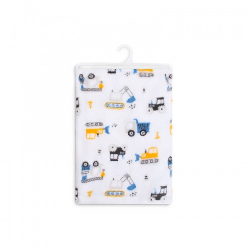 Paturica Fleece Bebe Autovehicule Mother's Choice - imagine 4