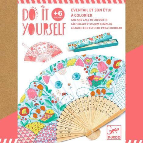 Creează-ți Evantaiul Koneko - Joc Djeco DIY - imagine 5