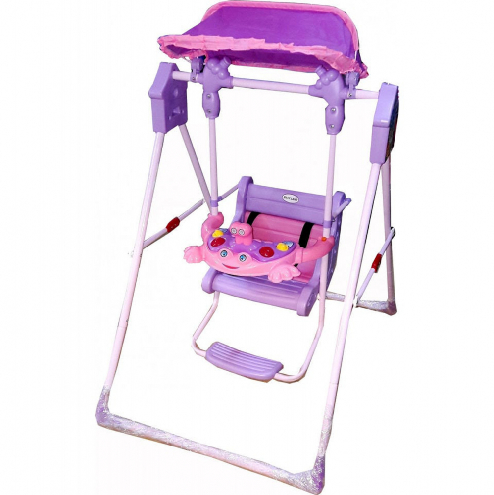 Leagan Novokids Broscuta Roz cu Melodii si Lumini