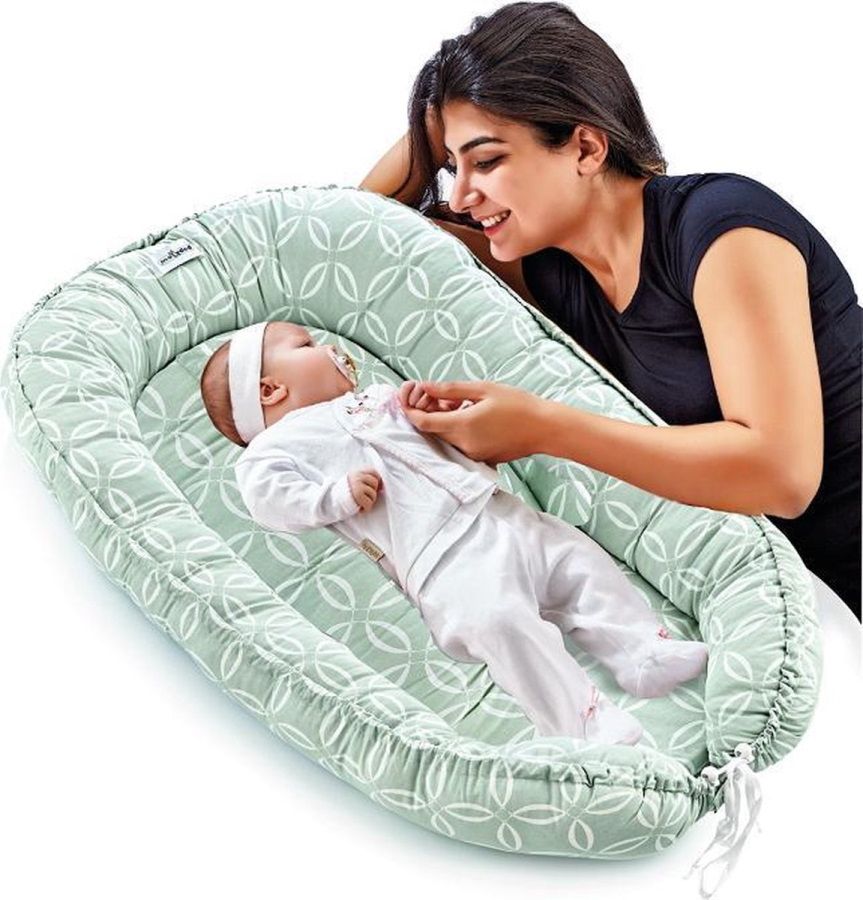 Saltea Reductor BabyNest Mint Rings | Siguranță Babyjem