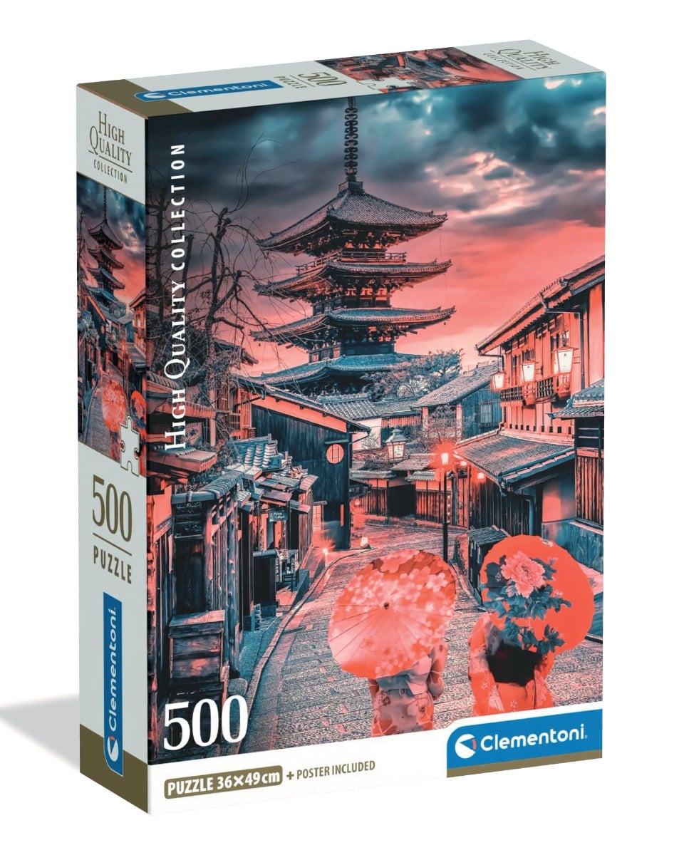 Puzzle Clementoni Kyoto 500 piese, relaxare