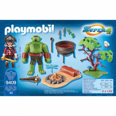 Playmobil Super 4 Ruby si Trol - Aventura Magica - imagine 2