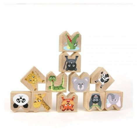 Joc Echilibru Animale Exotice Milaniwood - imagine 5