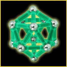 Geomag GLOW 42 - Set Construcții Fluorescente - imagine 5