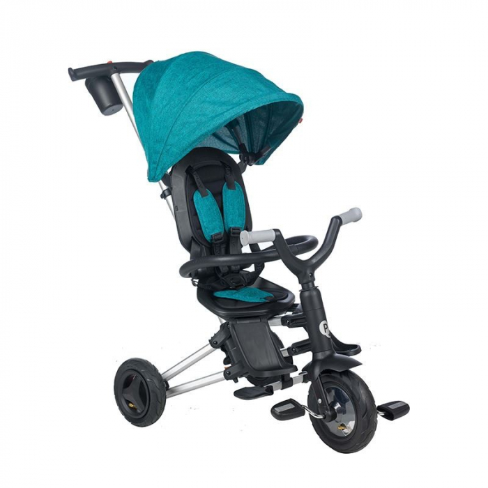 Tricicleta Ultrapliabilă Qplay Nova Turcoaz