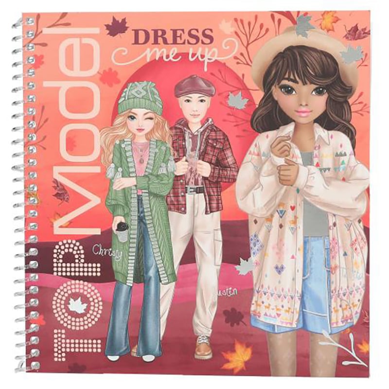 Carte cu Stickere Depesche TopModel Dress Me Up