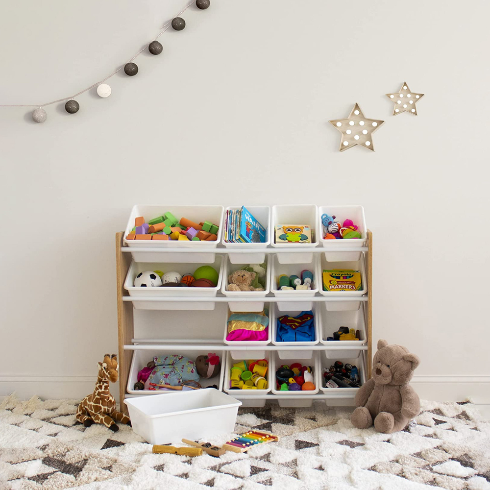 Organizator Ginger Home 16 Cutii, Alb - imagine 5