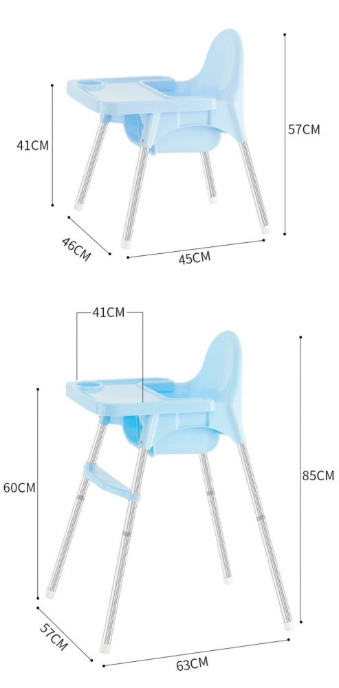 Scaun masa 2in1 Little Mom Classic Bej - imagine 6