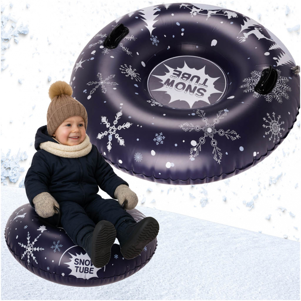 Ikonka Sanie Gonflabila Snow Flake 110cm - imagine 3