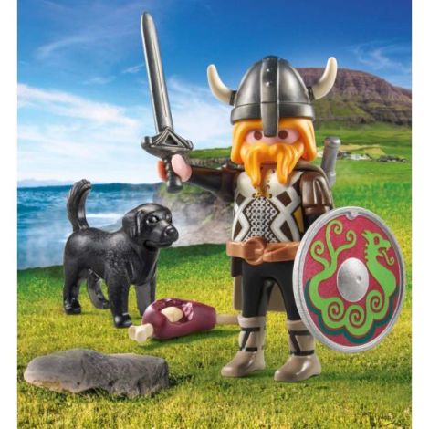 Playmobil Viking cu Câine de Pază - Aventură Creativă - imagine 4