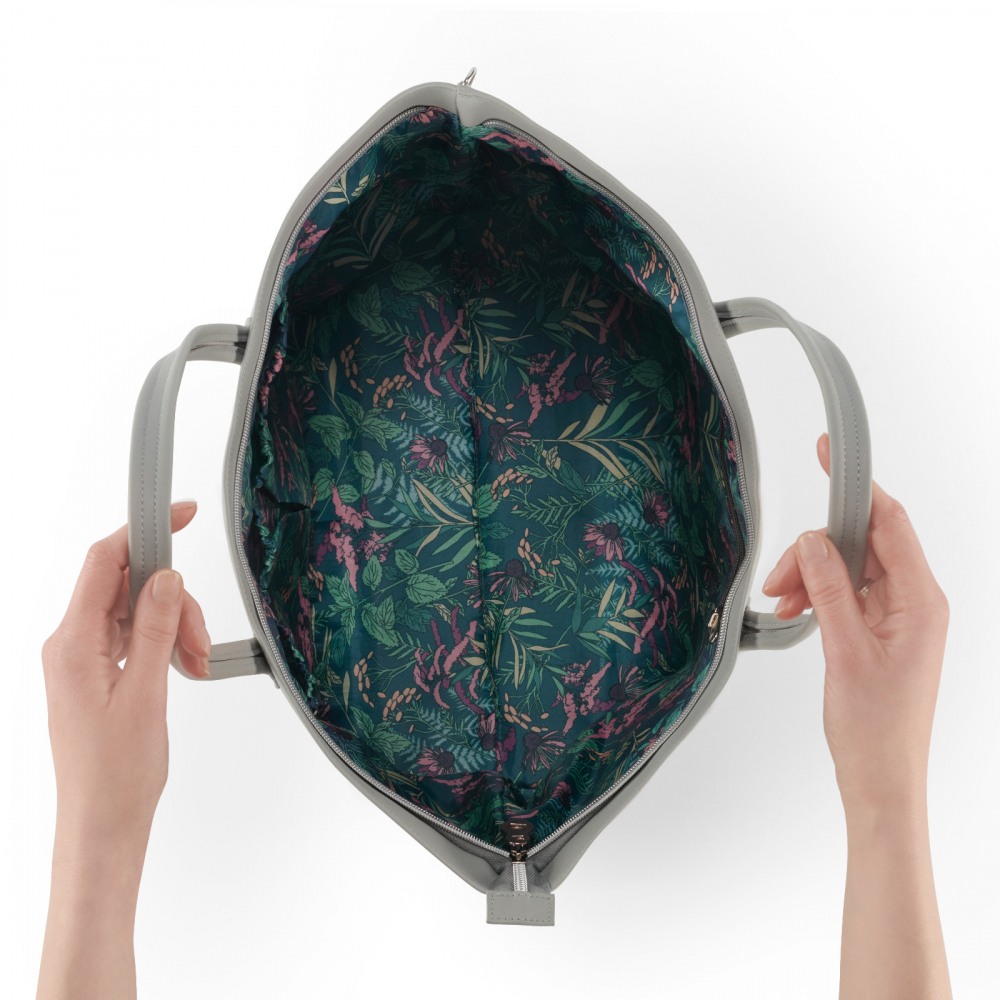 Geanta KinderKraft Treasurebag Gri | Organizare Perfectă - imagine 6
