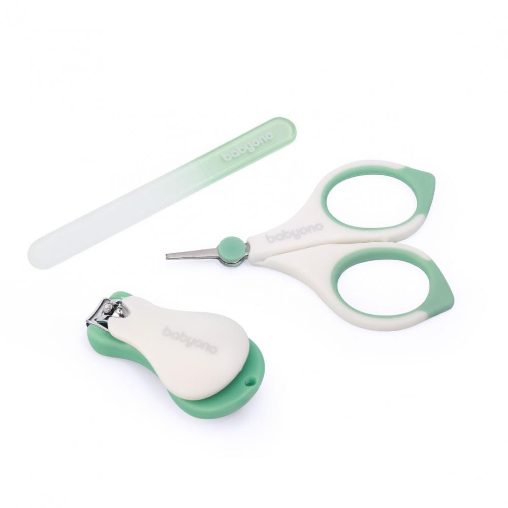 Set Manichiura Babyono 3 piese - Grija pentru bebelusi - imagine 2
