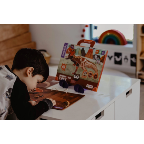Joc Magnetic T-Rex Mieredu | Jucării Educat - imagine 3