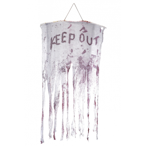 Decor Insangerat Keep Out Smiffys