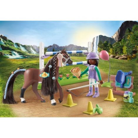 Playmobil Arena Zoe și Calul Blaze - Joc Creativ