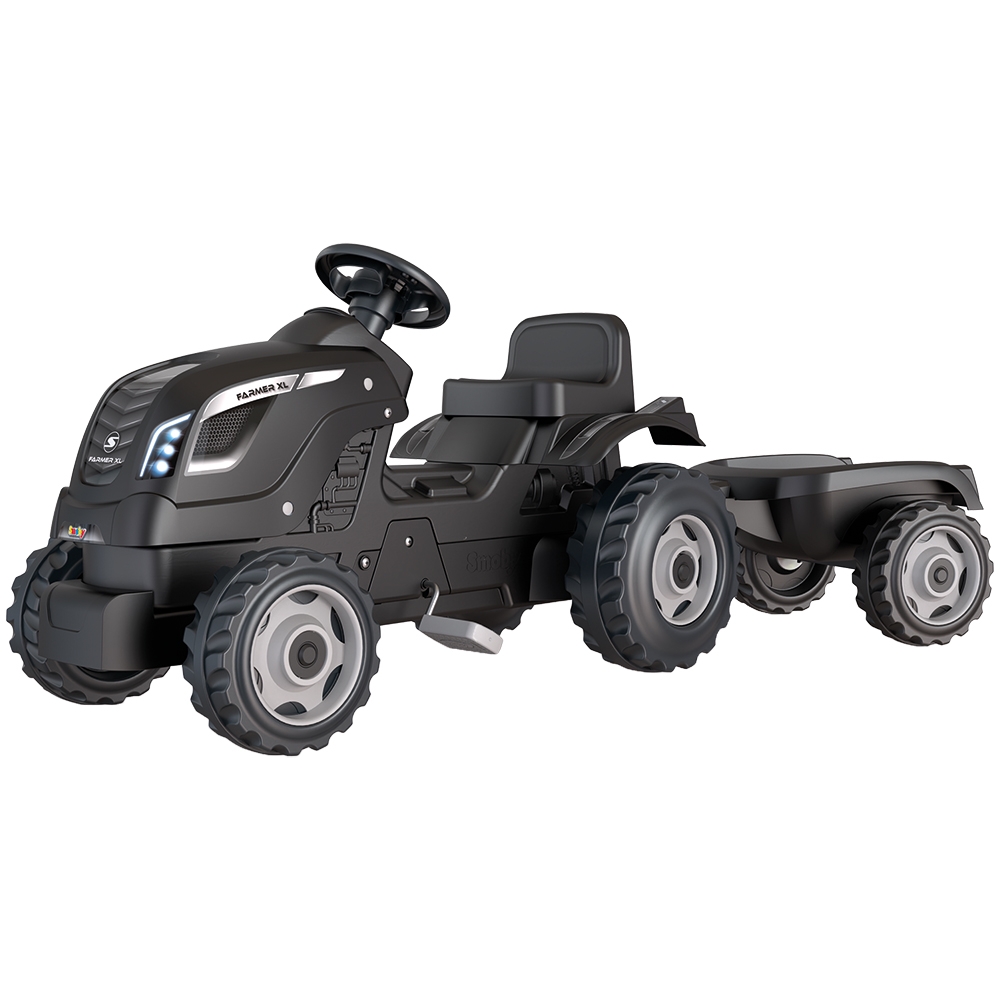 Tractor cu Pedale Smoby Farmer XL si Remorca - imagine 8