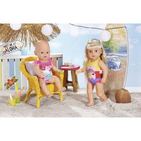 Zapf Baby Born Costum de Baie pentru Plajă - imagine 8