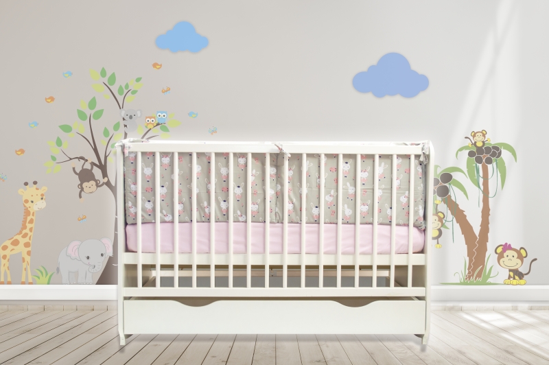 Lenjerie Patut Mykids Dancing Bunny 4+1 Piese