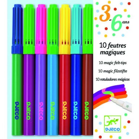 Carioci Magice Djeco - Set Transformare Culori