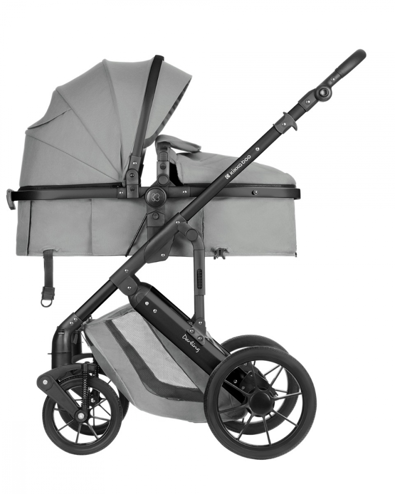 Carucior KikkaBoo Darling 3in1 LightGrey - imagine 2