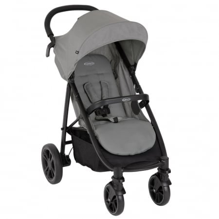 Carucior Graco EeZeFold Gray – Pliere Rapida - imagine 8