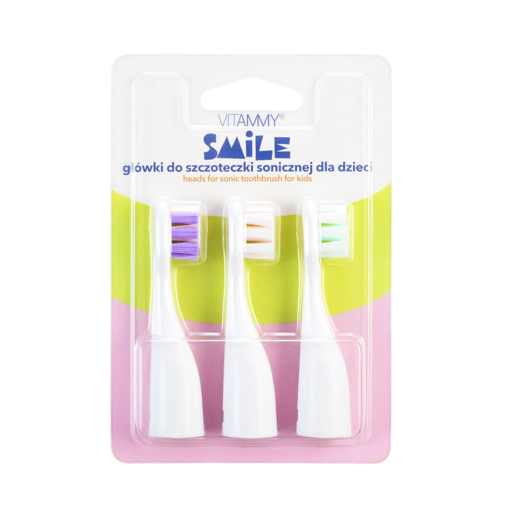 Rezerve Periuță Vitammy Smile, Set 3 Roz