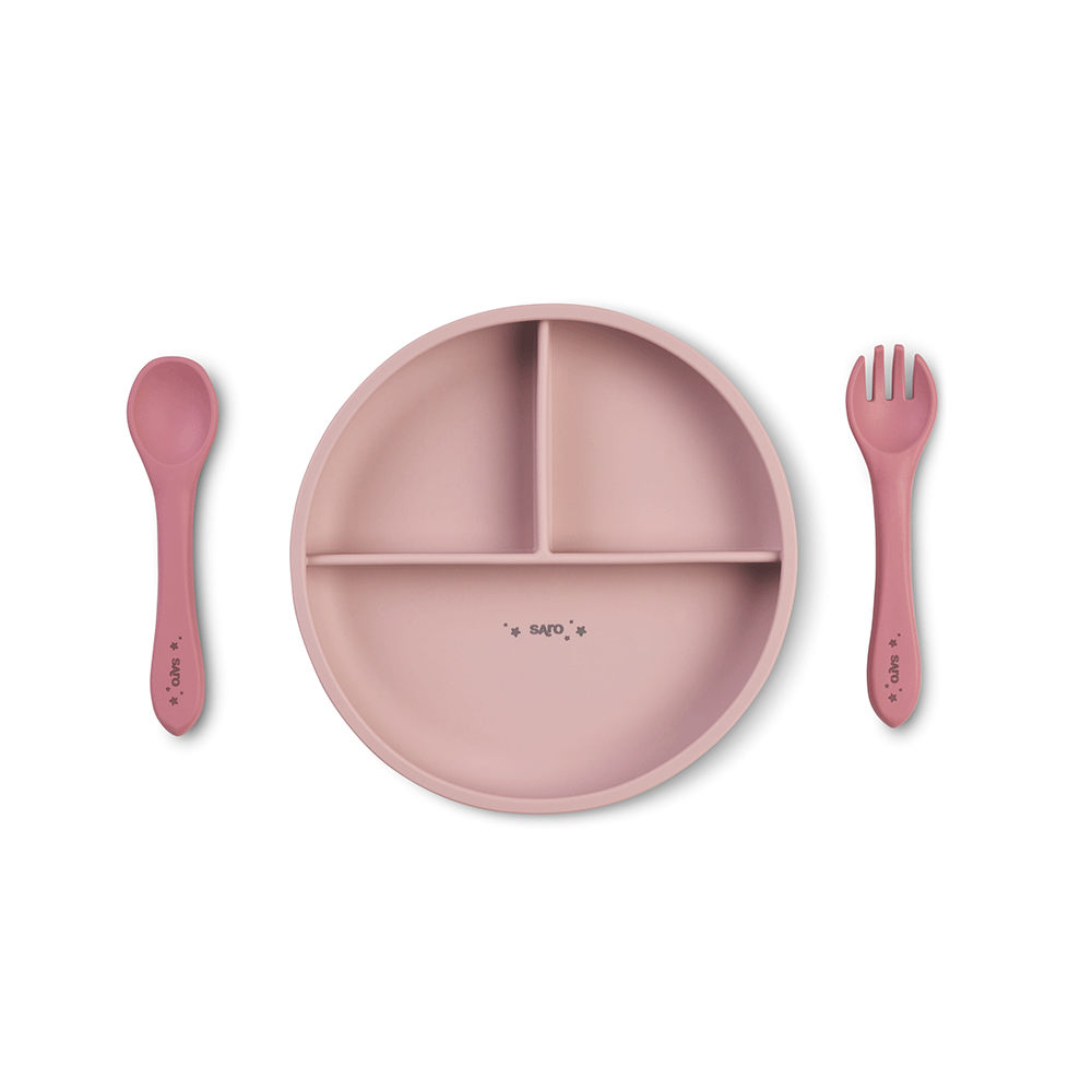 Set Diversificare Saro Baby 4 Piese Pink