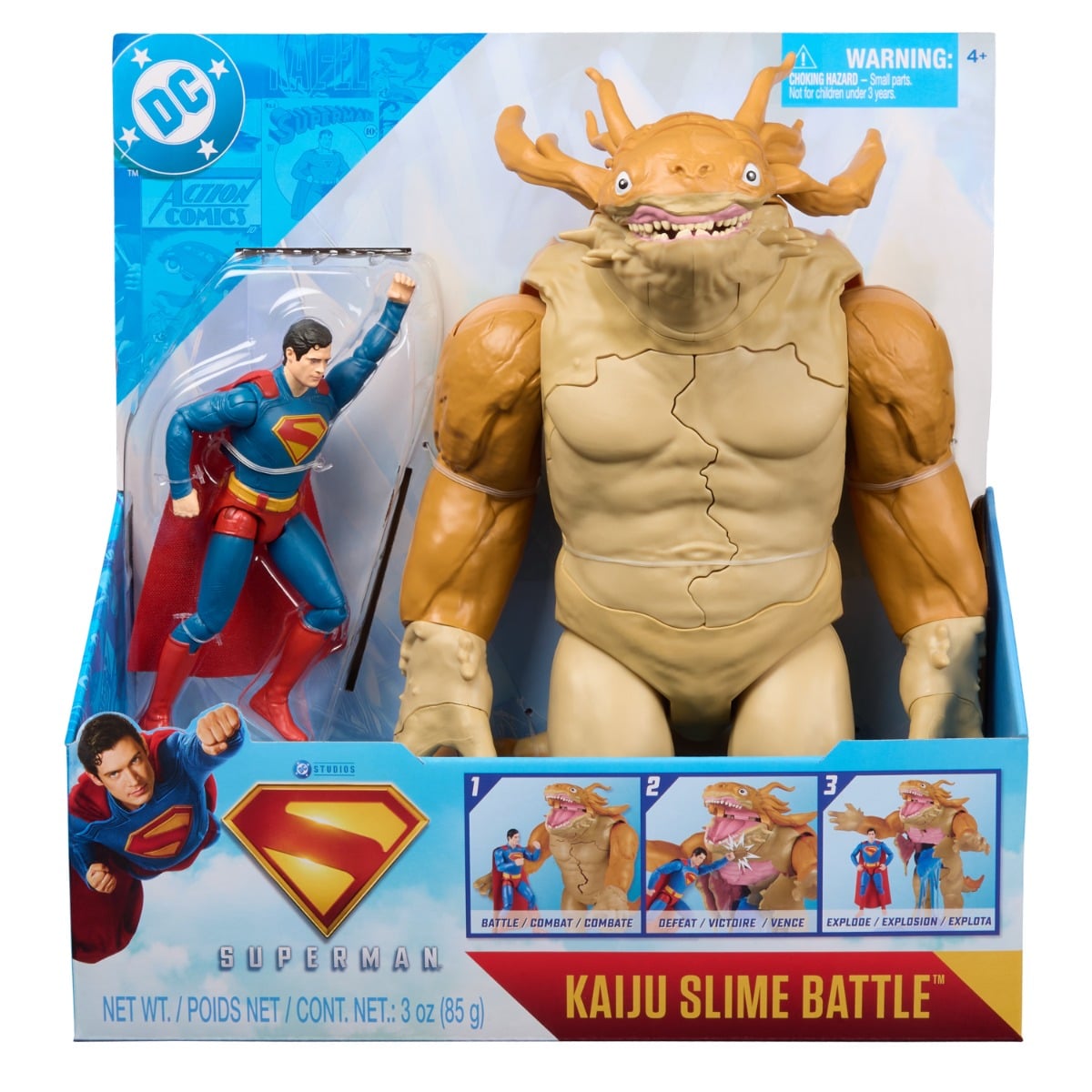 DC Universe Set Luptă Superman vs Kaiju cu Slime