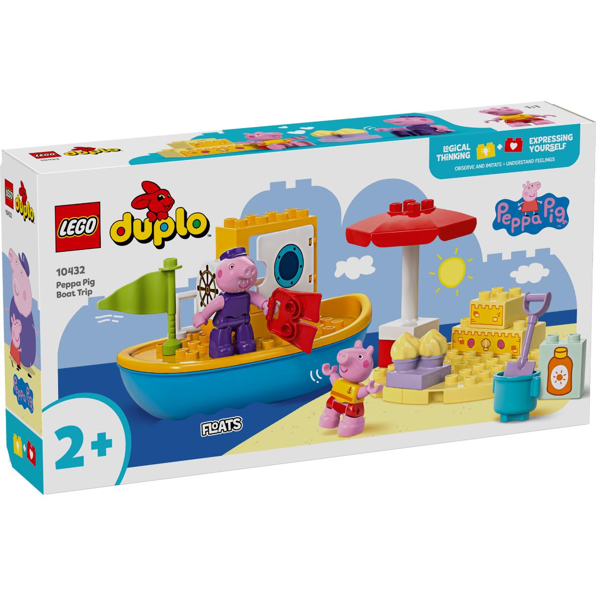LEGO DUPLO Purcelusa Peppa Barca 10432