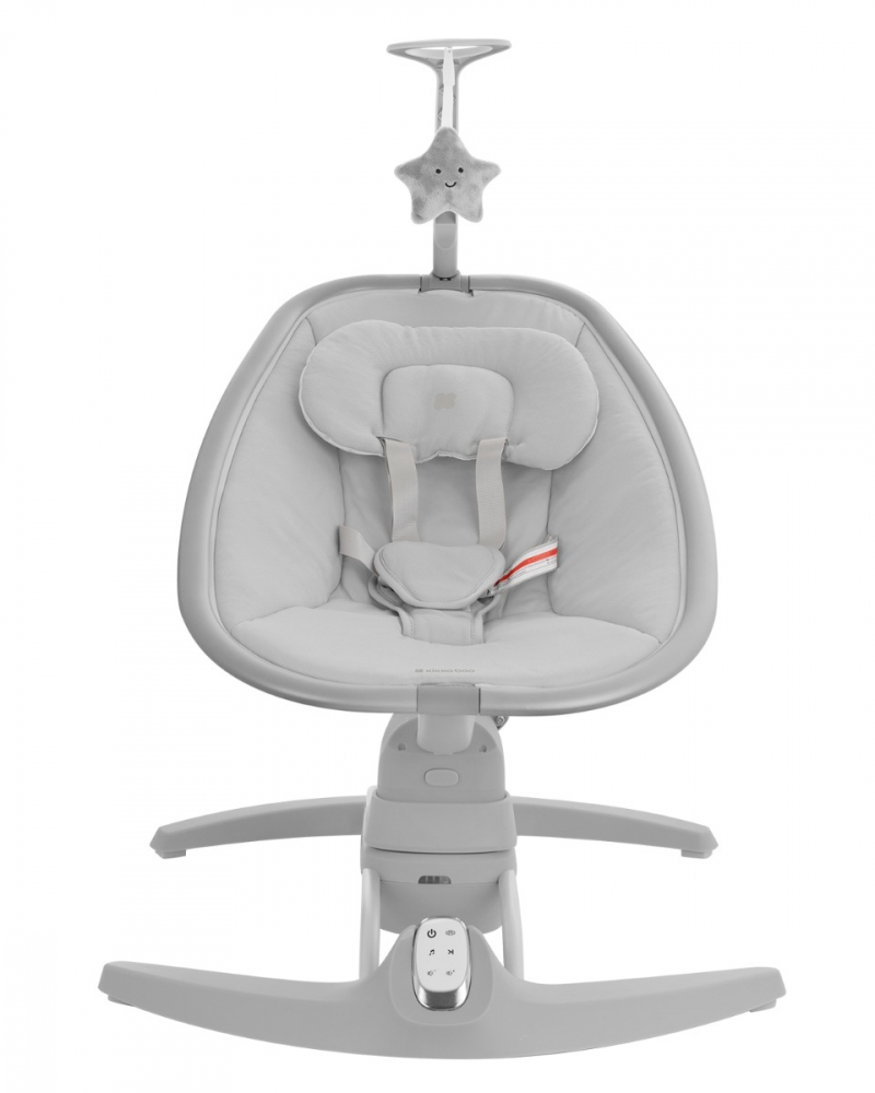 Leagan Electric 2in1 KikkaBoo Spinny Grey - imagine 3