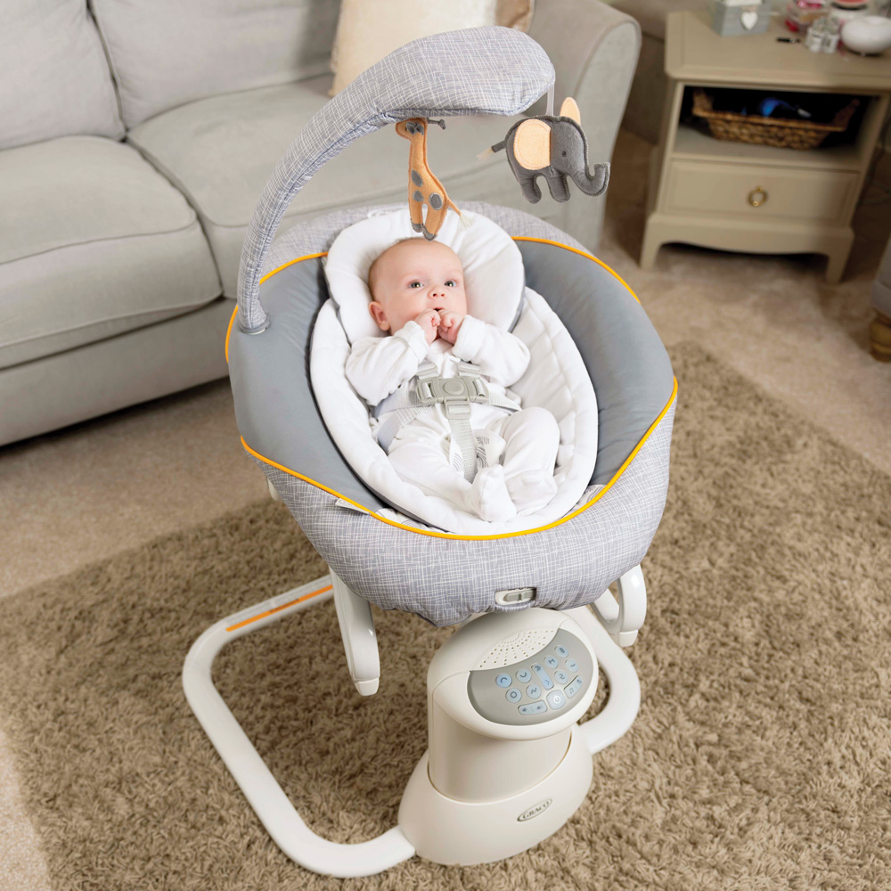 Balansoar Graco All Ways Soother Horizon cu Leagan și Vibrații - imagine 6