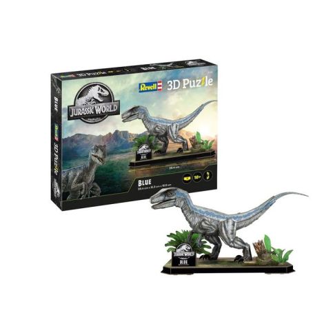 Revell Puzzle 3D Jurassic World Blue