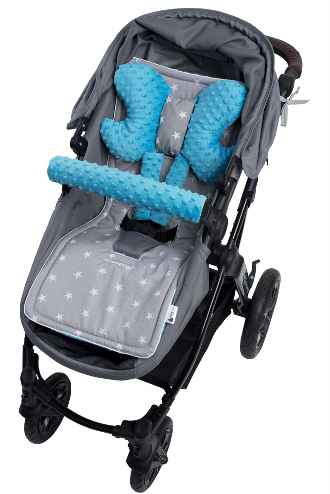 Set 4 in 1 Minky Nichiduta Turquoise - imagine 3