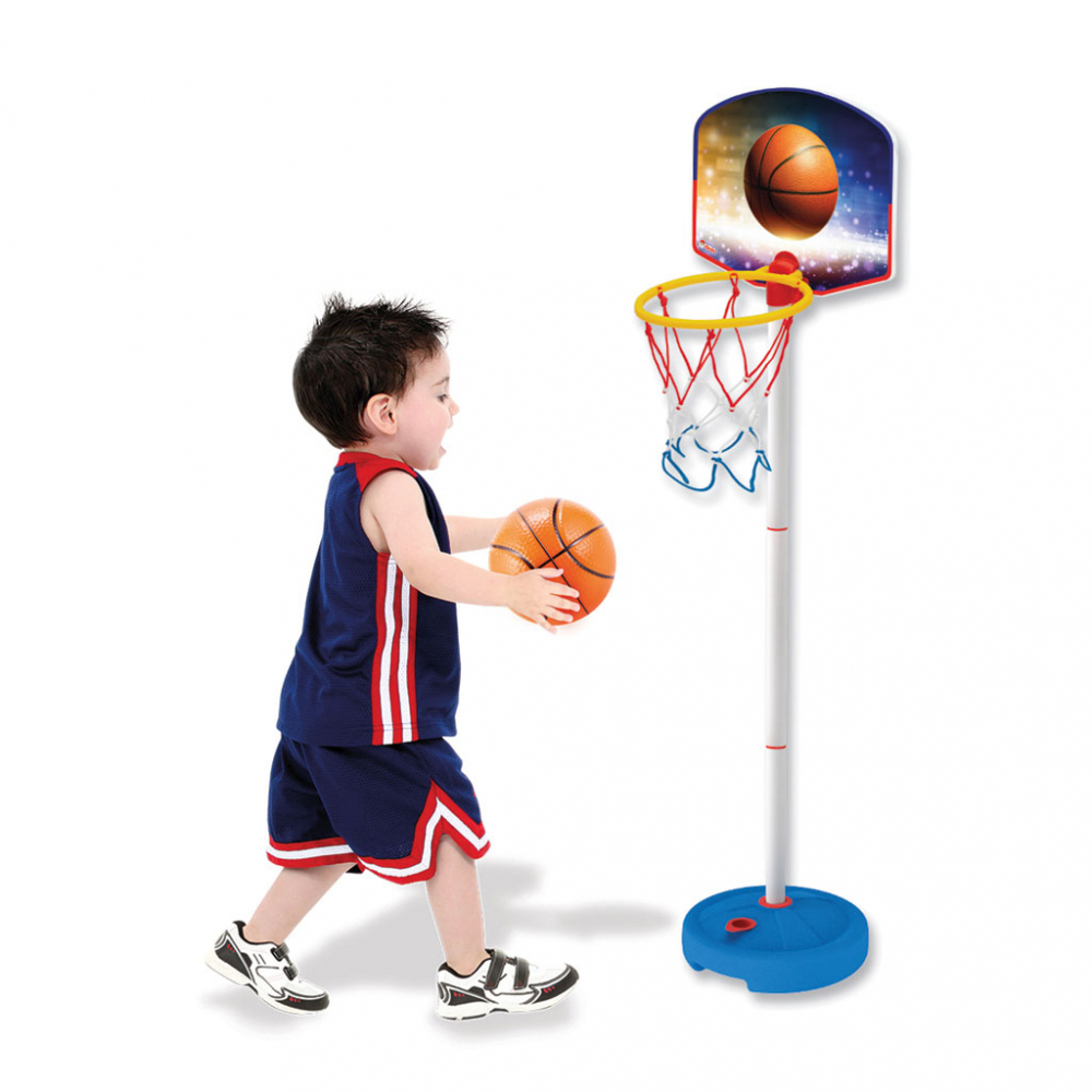 Cos Basket Dede Reglabil cu Baza si Mingie