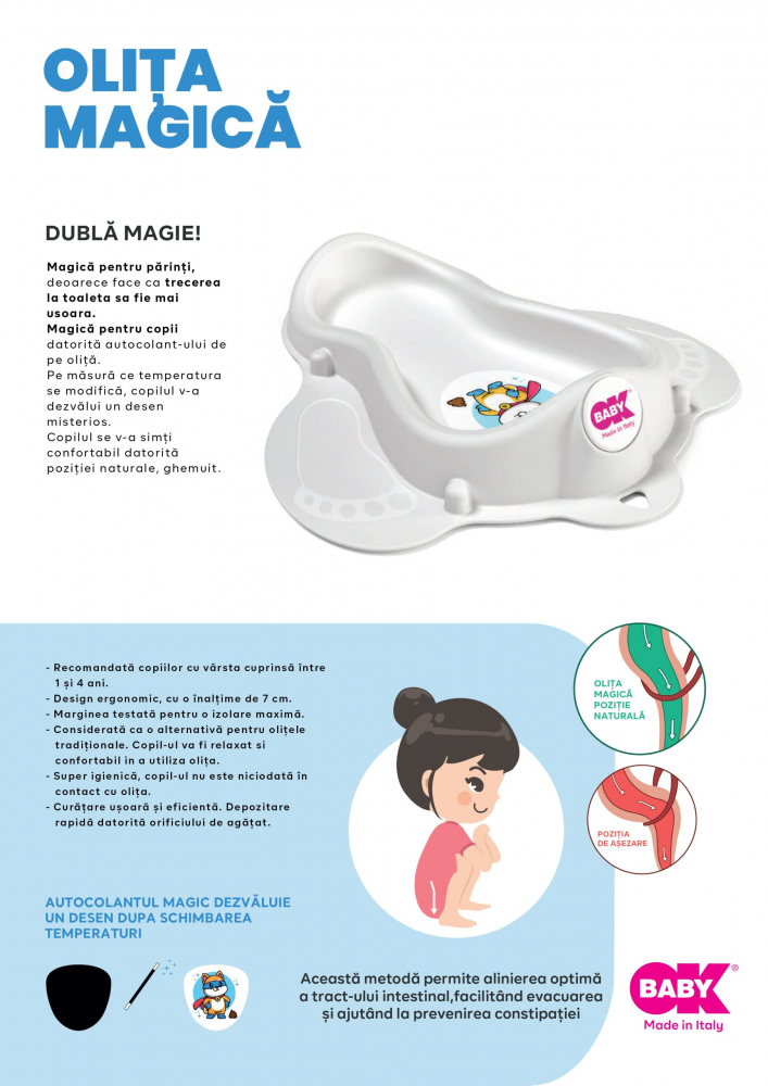 Olita Magica OKBaby roz - Ergonomica si sigura - imagine 5