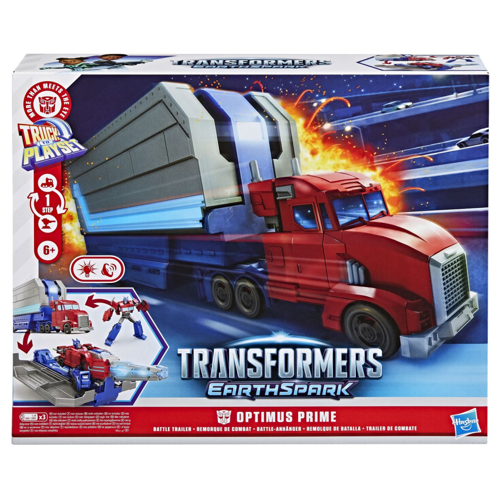 Hasbro Optimus Prime Camion Remorca Transformers