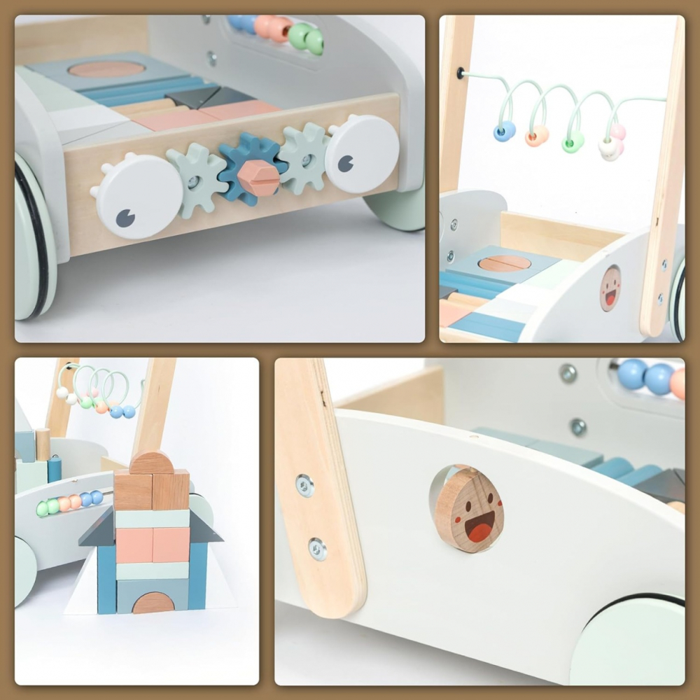 Premergator Lemn Umu Toys, Multifuncțional - imagine 3