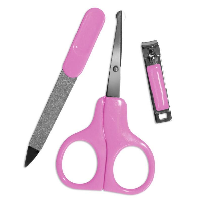 Set manichiura 3 piese bebelusi Lorelli Pink