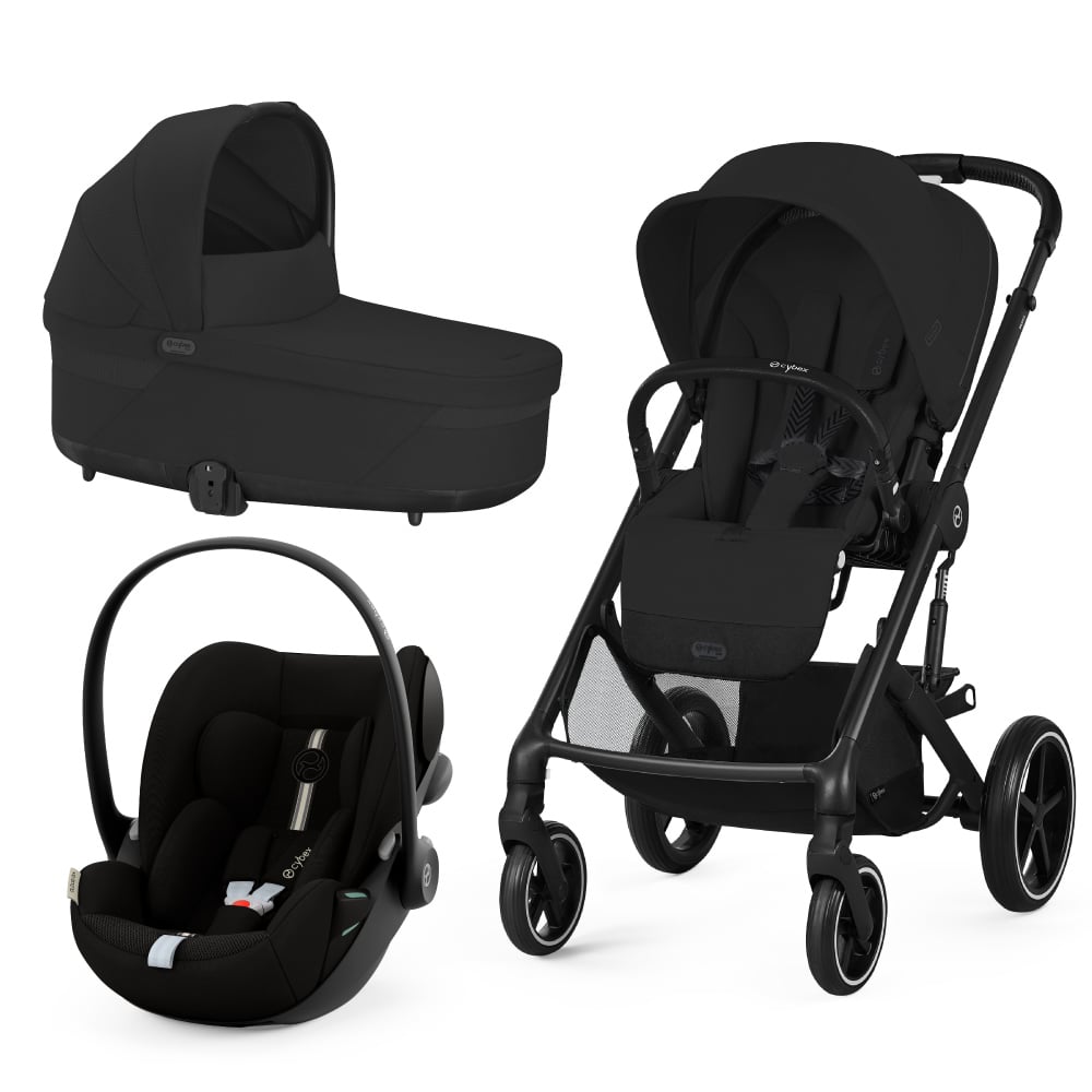Carucior Cybex Balios S Lux 3 in 1 Black Moon