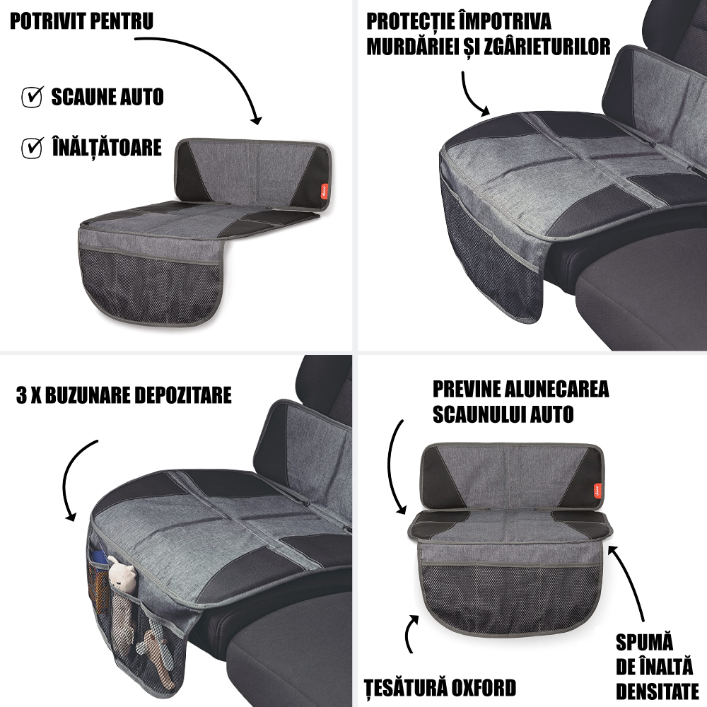 Diono Super Mat - Protecție Banchetă Auto Gri