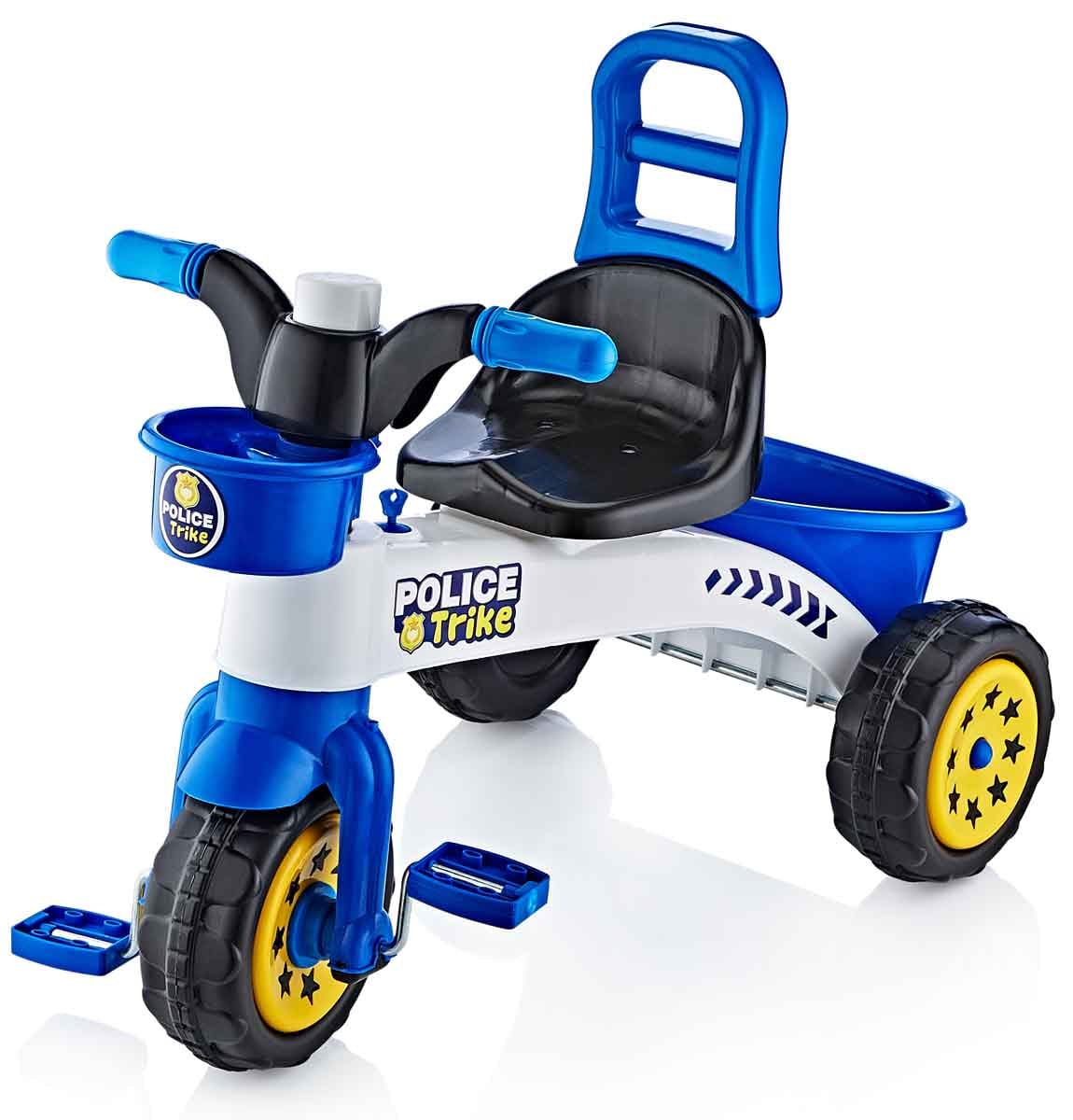 Tricicleta Politie Guclu Toys cu Claxon