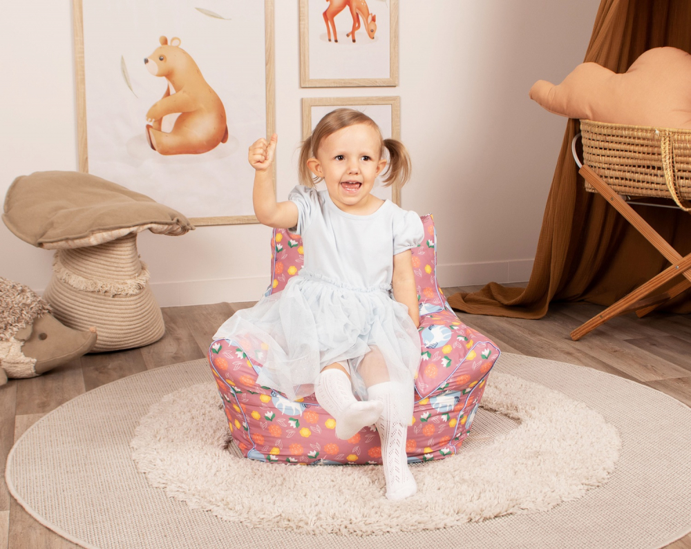 Fotoliu Unicorn Knorr Toys - Copii Roz - imagine 4