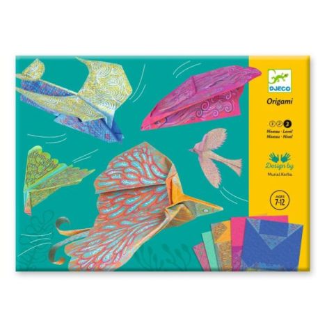 Joc Origami Păsări Zburătoare Djeco