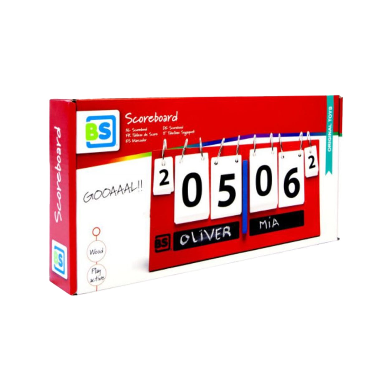 Tabela Scor Lemn BS Toys, Pliabilă, pentru Sport