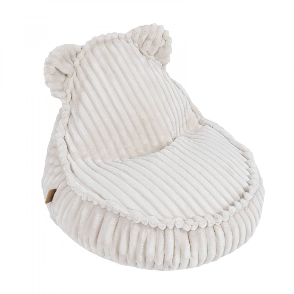 Fotoliu Puf MeowBaby Cotton Candy White - imagine 2