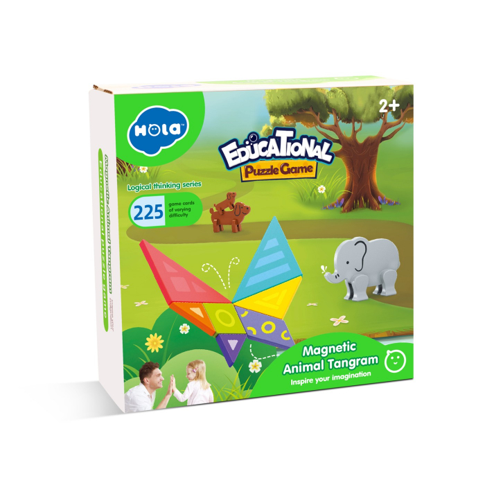 Joc Tangram Hola Magnetic | Dezvoltare Creativitate