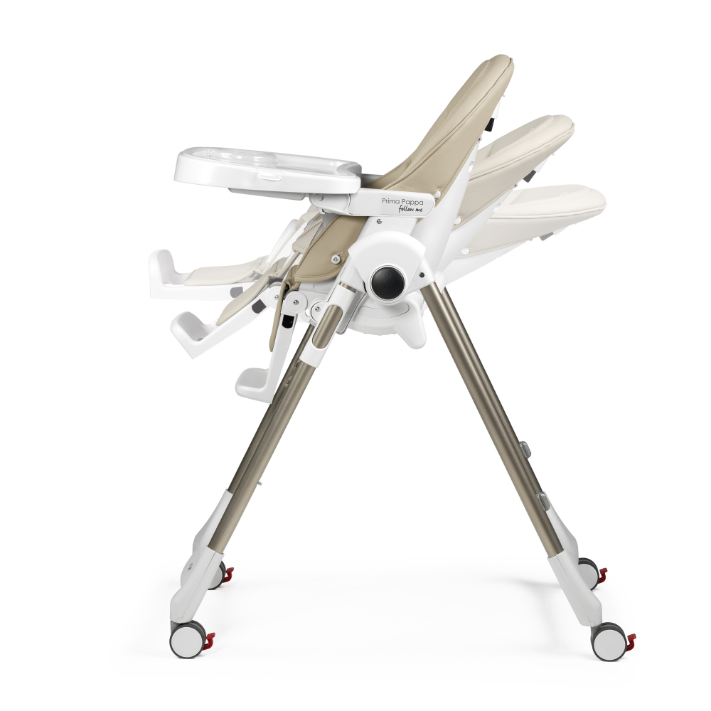Peg Perego Prima Pappa Zero3 - Scaun 2în1 Bej - imagine 5