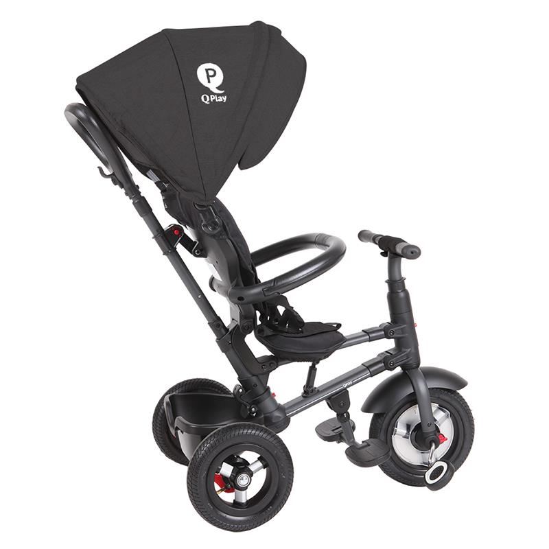 Tricicleta Qplay Rito Rubber, Pliabila, 25kg