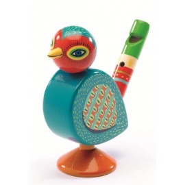 Fluier Djeco Pasăre din Lemn, Jucărie Educativă