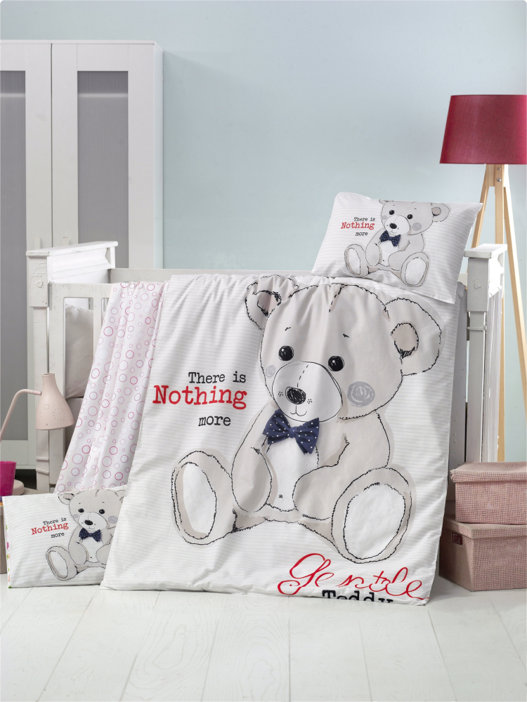 Set Lenjerie Copil Bumbac Ranforce Victoria Home